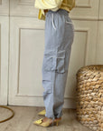 Pantalone Cargo grigio