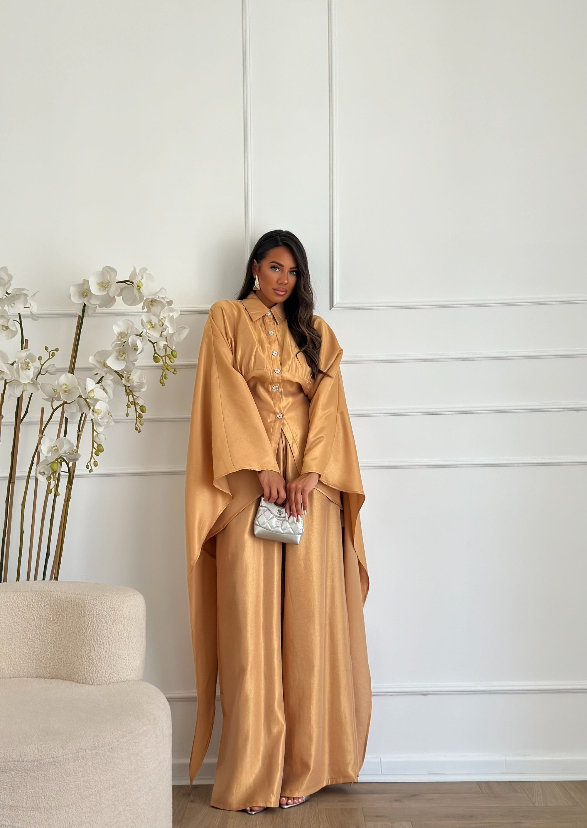 Coordinato mantella bronzo