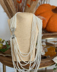 Collana Pear argento