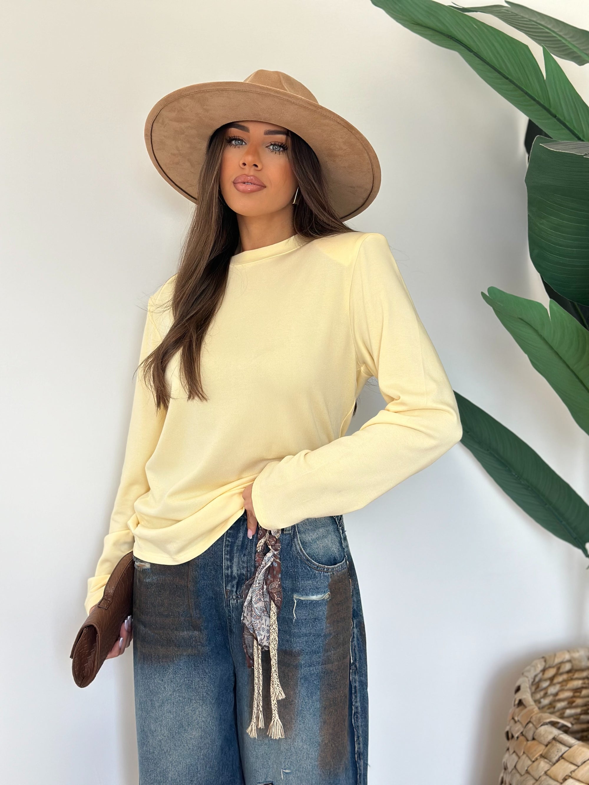 Maglia  lavina gialla