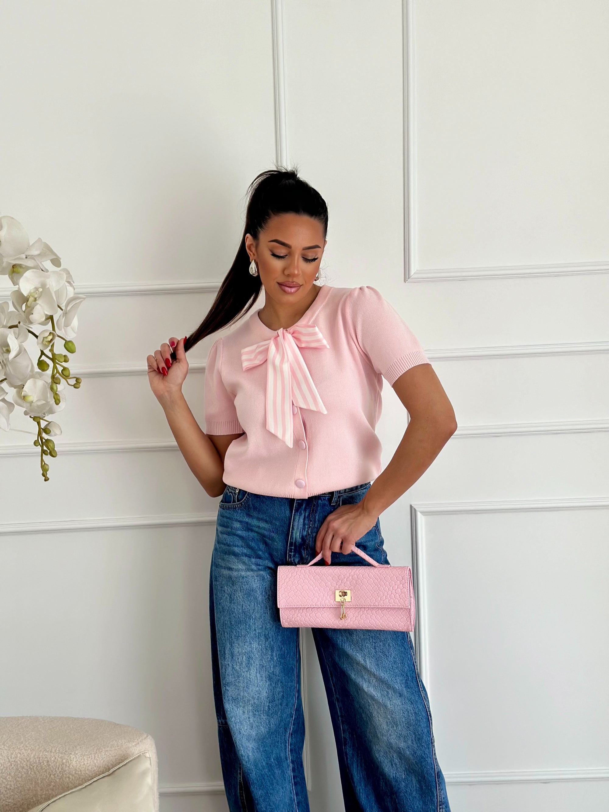 Shirt fiocco pink