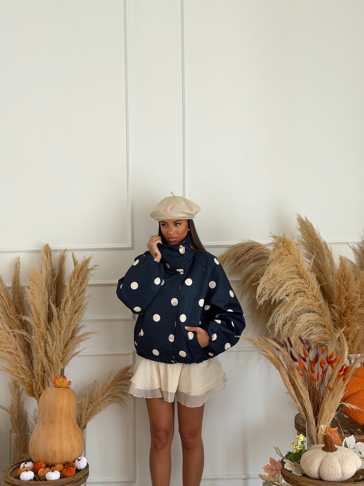 bomber pois blu