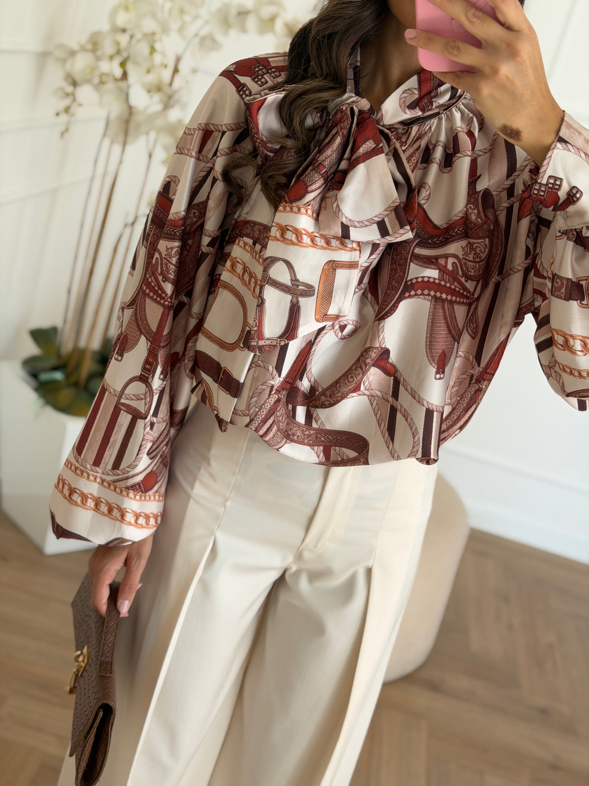 camicia particular begie