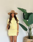 Coordinato fru fru giallo