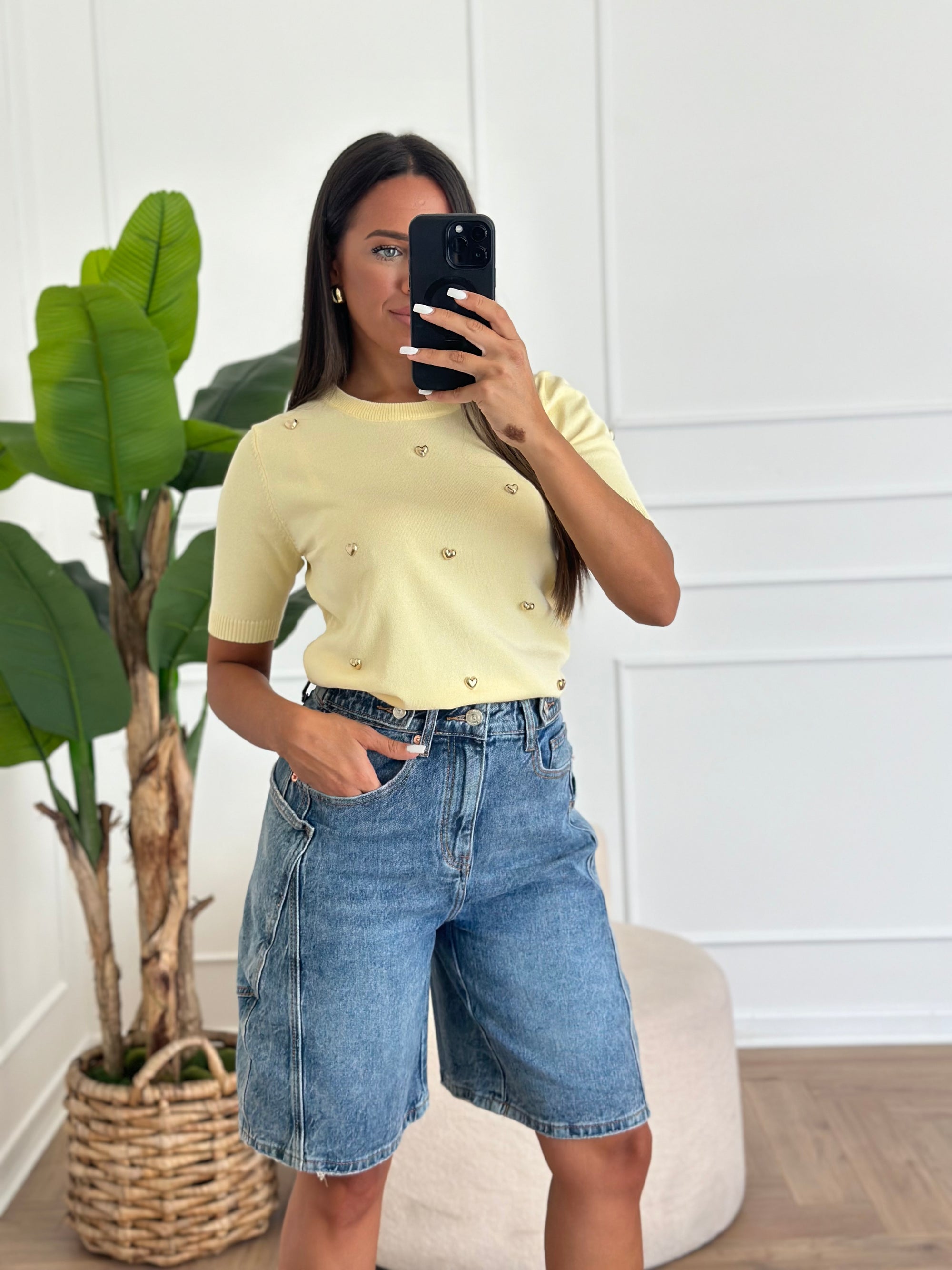 shirt amour gialla