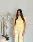 T-shirt corinne gialla