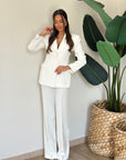 Tailleur secret white