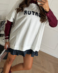 maxi shirt satur