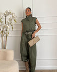 coordinato vanity verde
