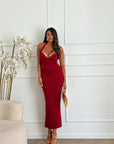Abito rich bordeaux