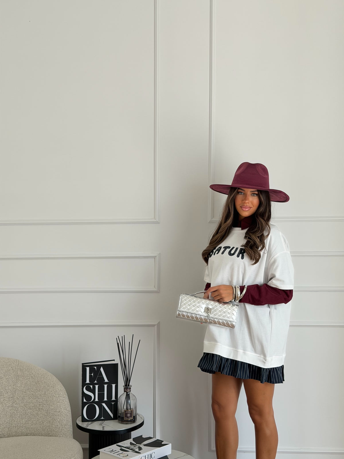 maxi shirt satur