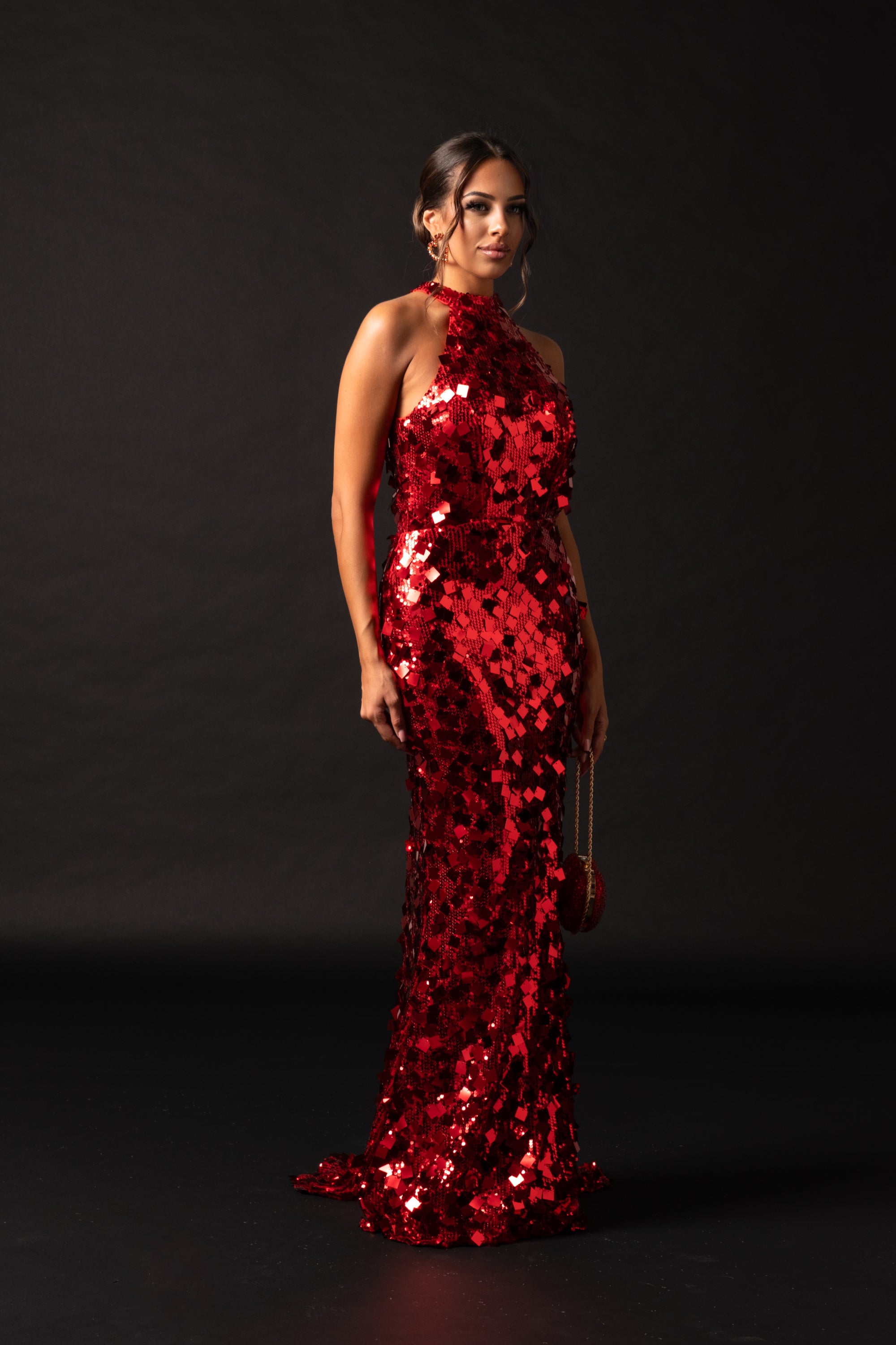 Abito opal mirage rosso