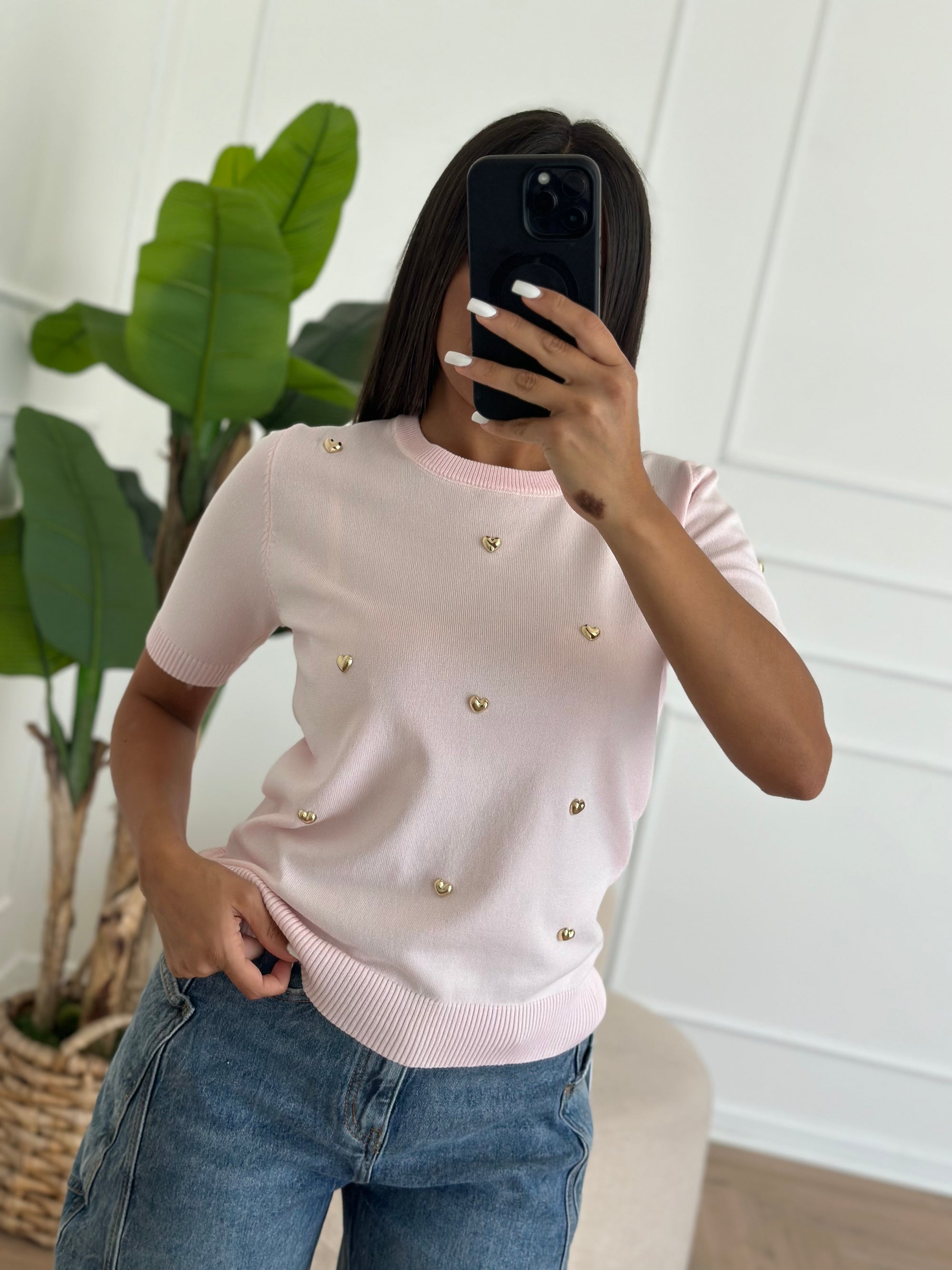 shirt amour rosa