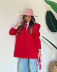 Giacca diamond red