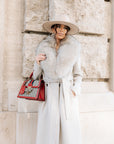 Cappotto fox ghiaccio