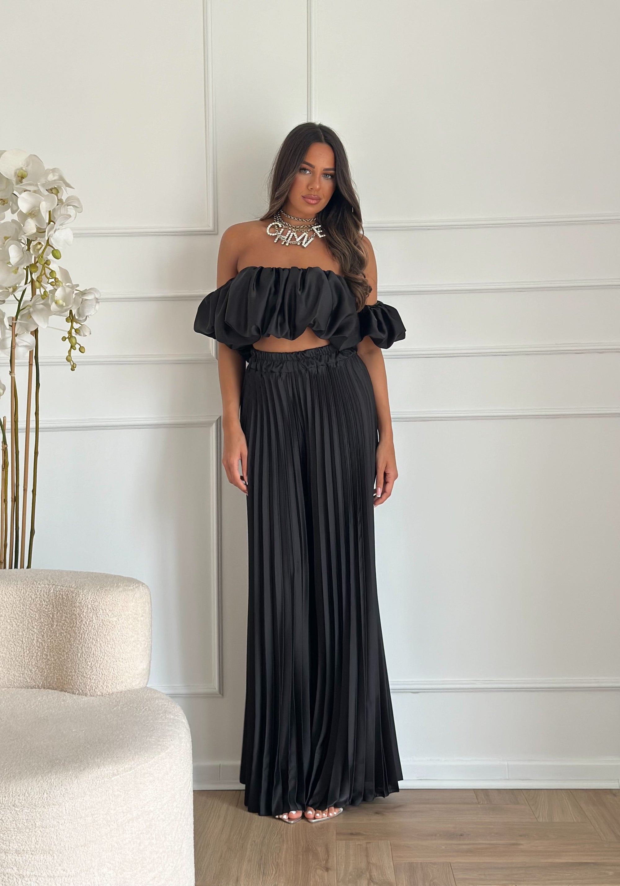 coordinato taylor nero