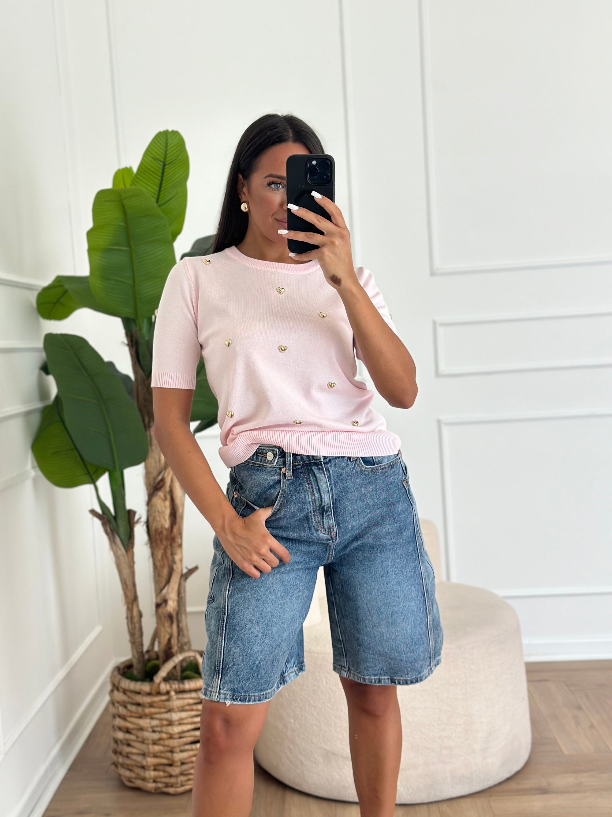 shirt amour rosa