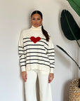 coordinato love panna