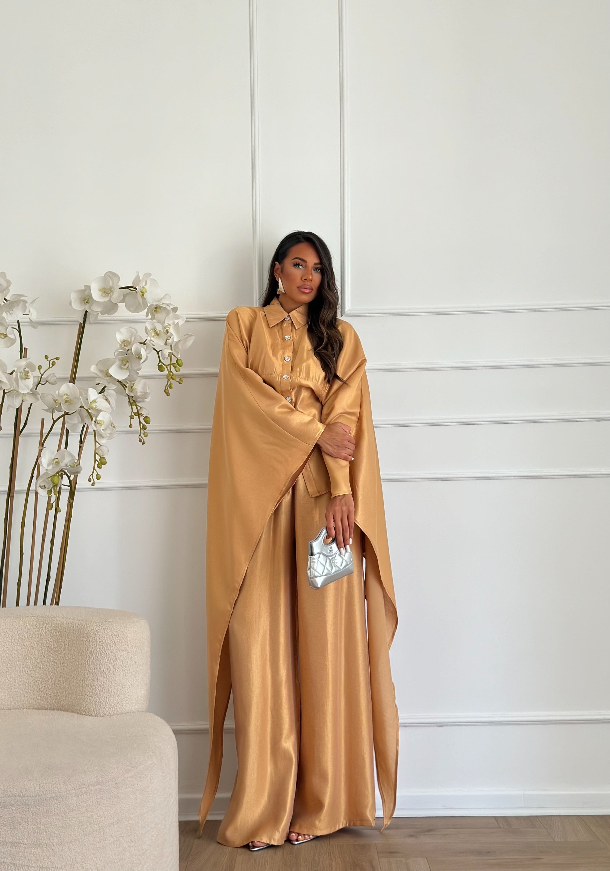 Coordinato mantella bronzo