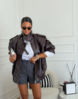giacca melany bordeaux