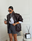 giacca melany bordeaux