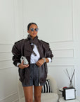 giacca melany bordeaux