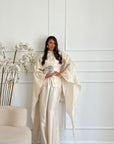Coordinato mantella panna
