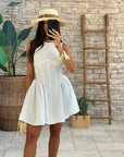 Abitino bon ton bianco