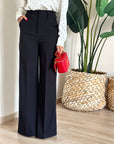 Pantalone sophia nero