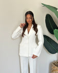 Tailleur secret white