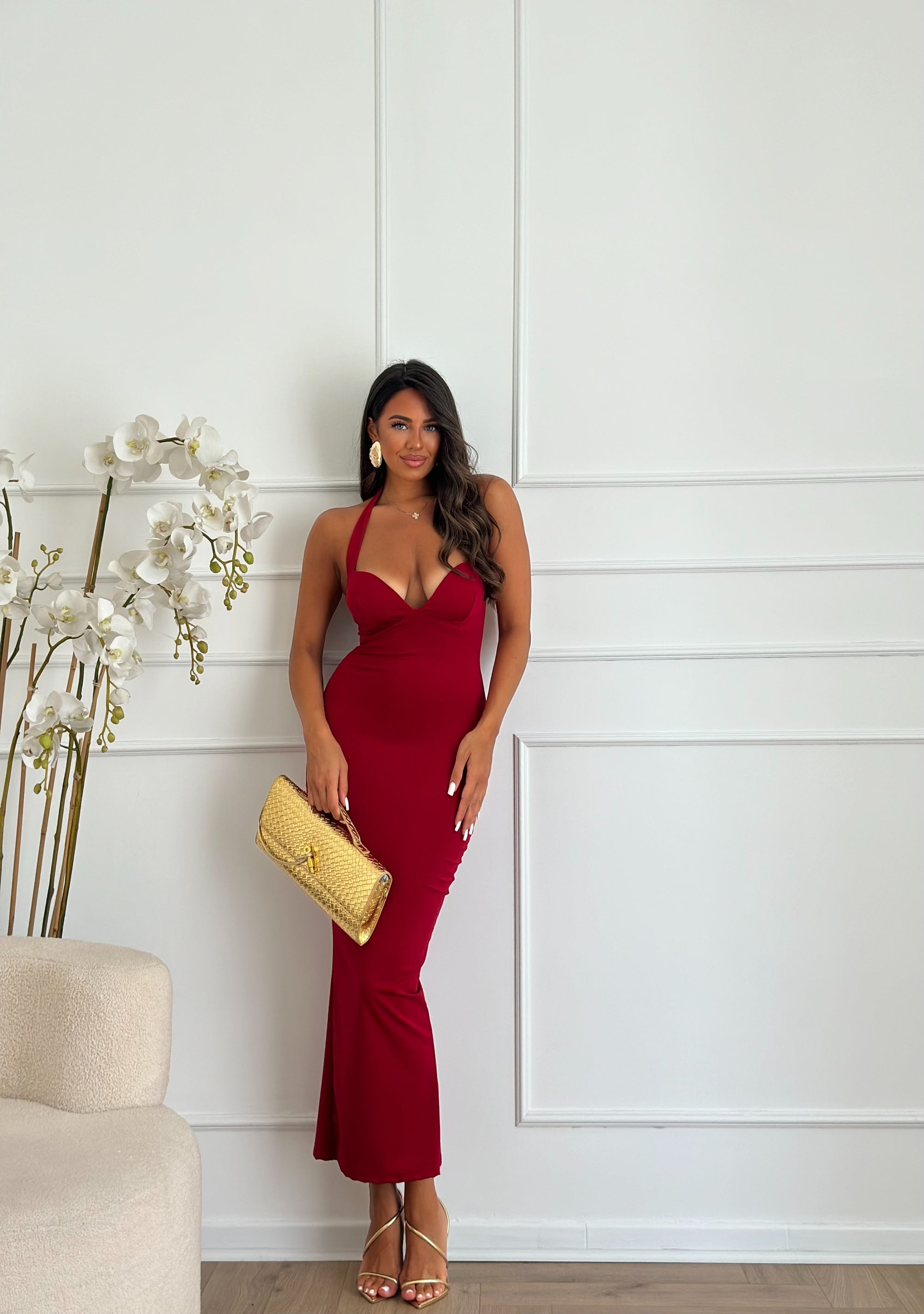 Abito rich bordeaux