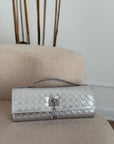 clutch silver