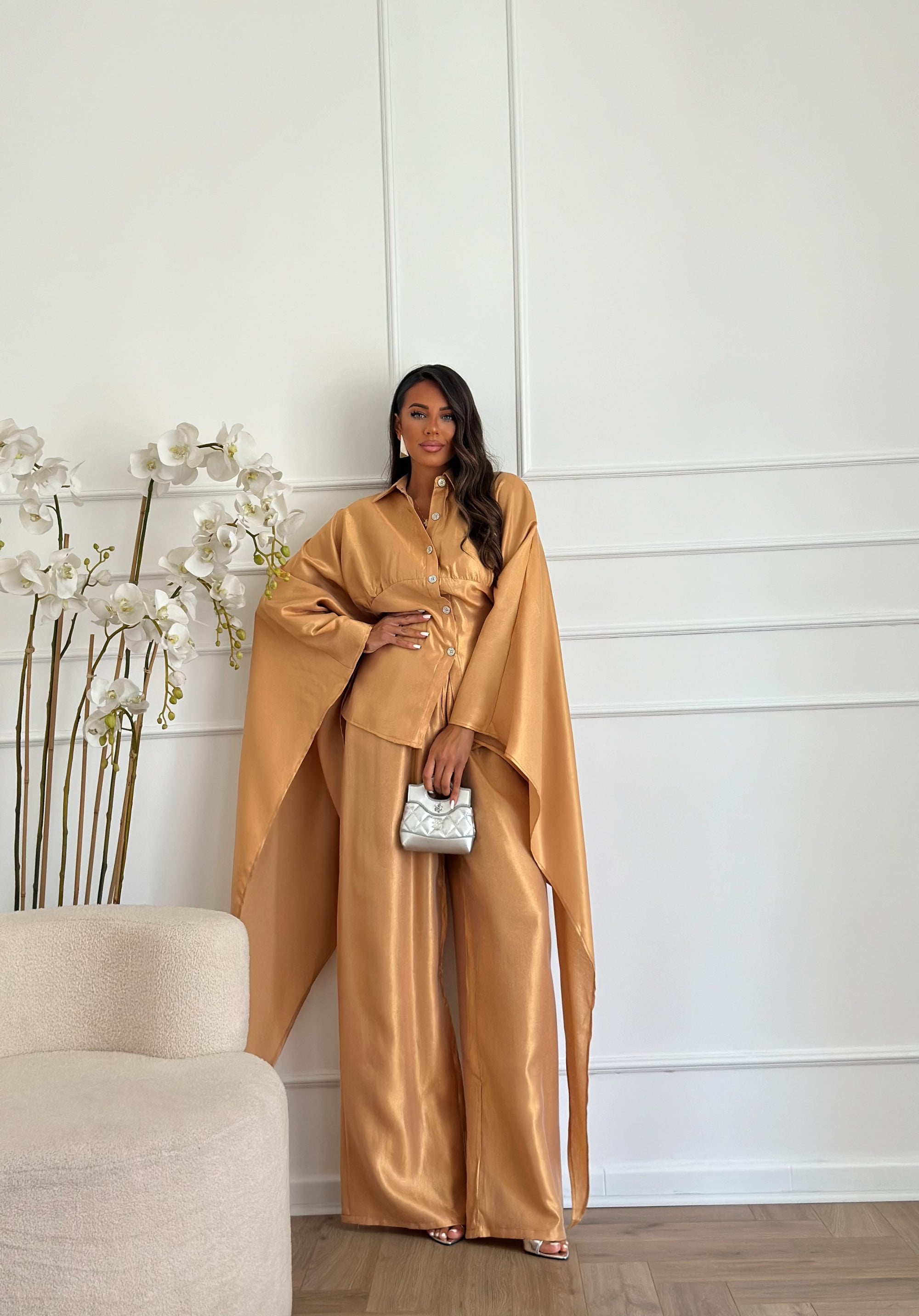 Coordinato mantella bronzo