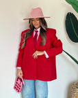 Giacca diamond red