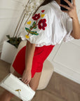 camicia bon ton bianca