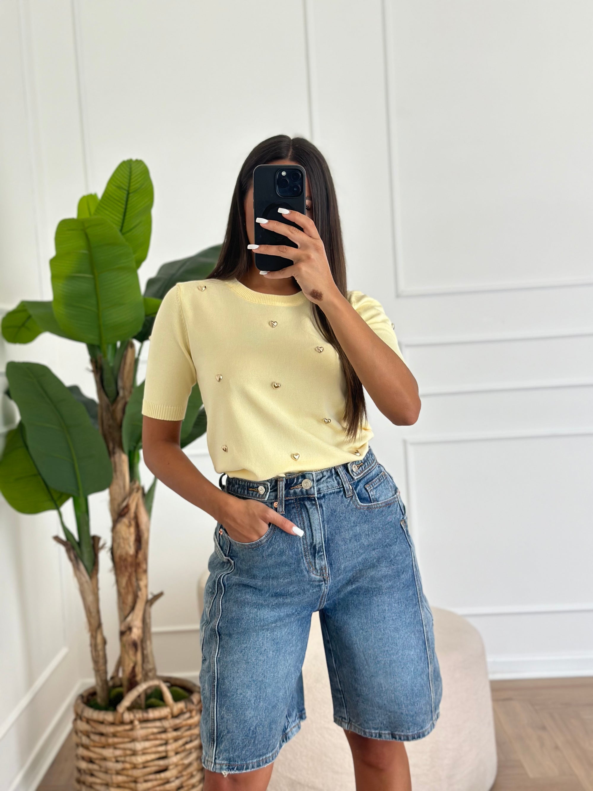 shirt amour gialla