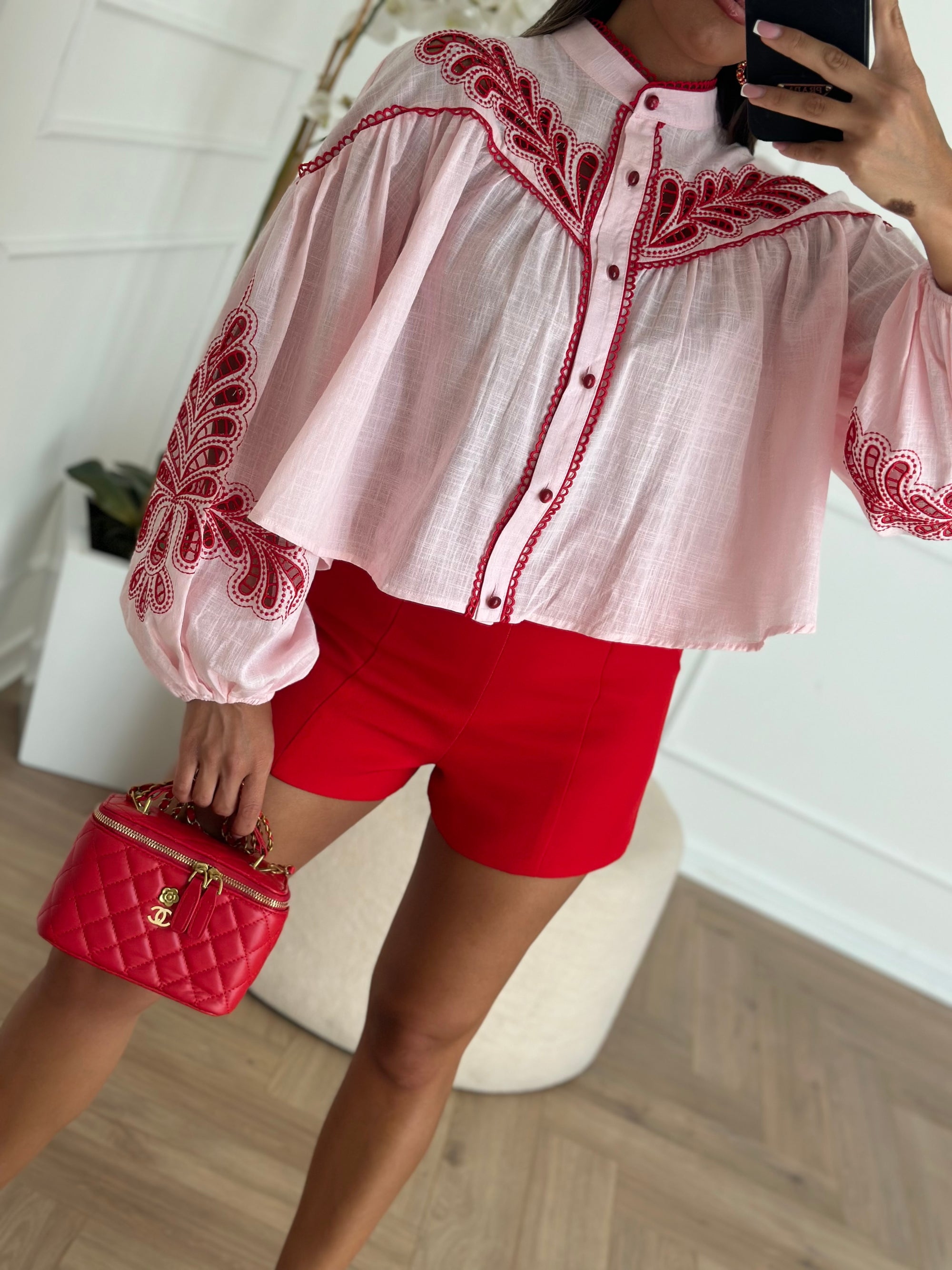 camicia fresh rosa