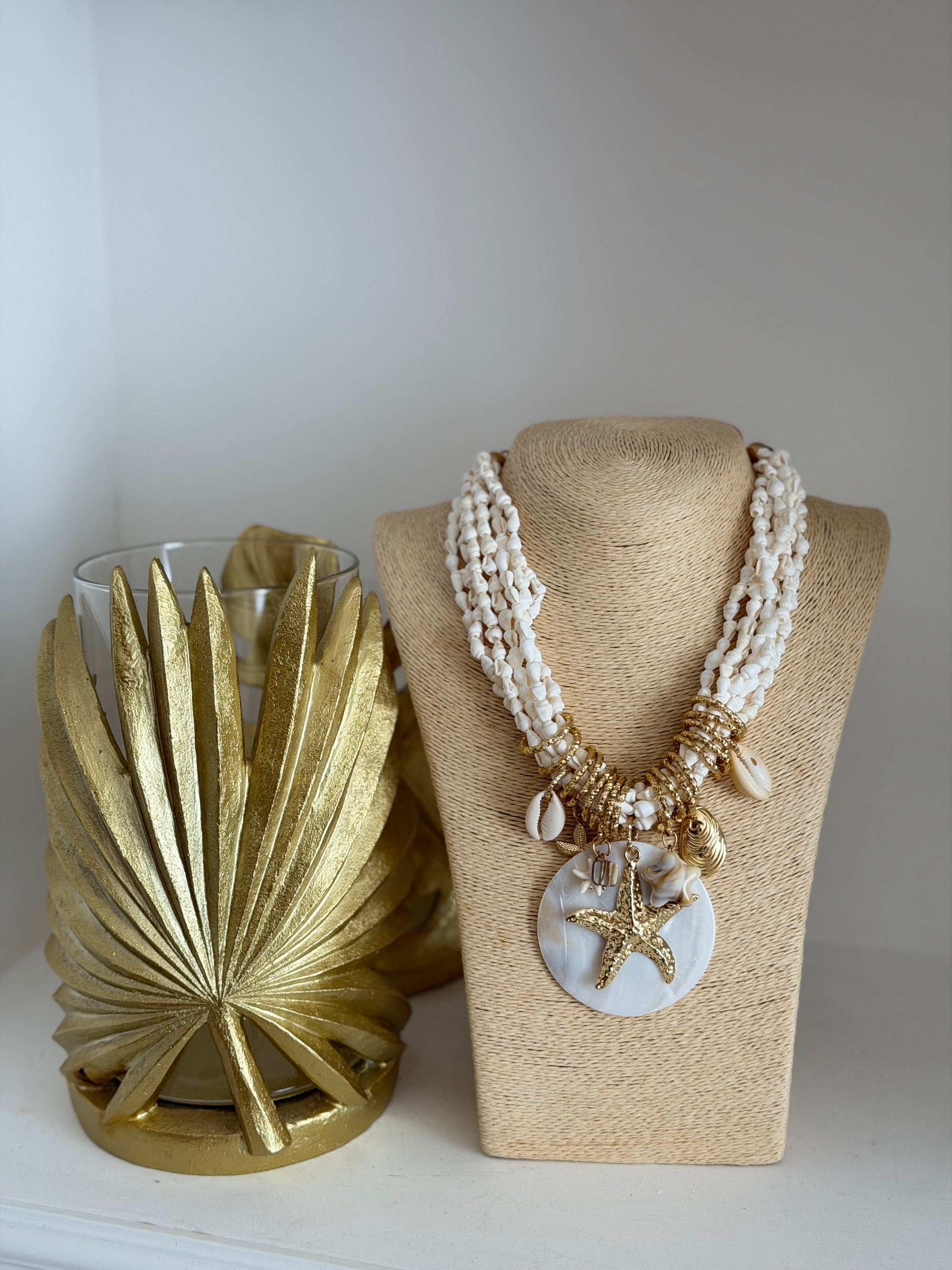Collana madreperla bianca