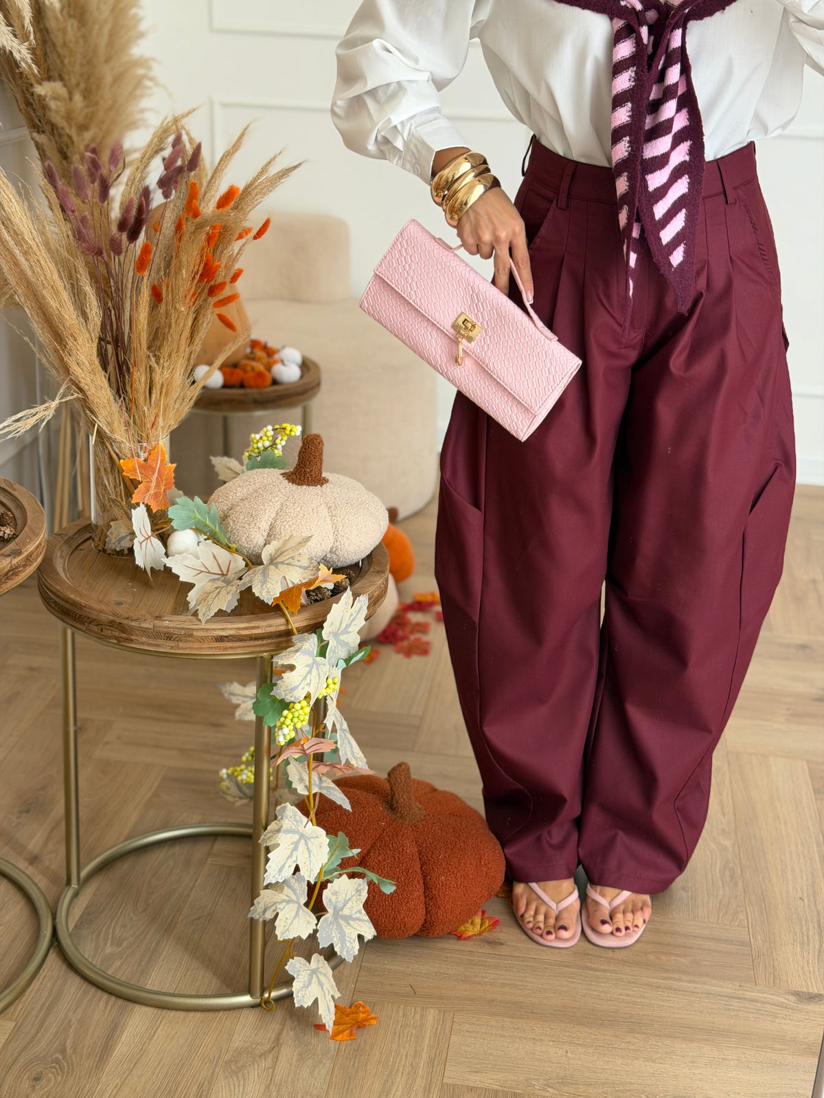 Pantalone bordeaux