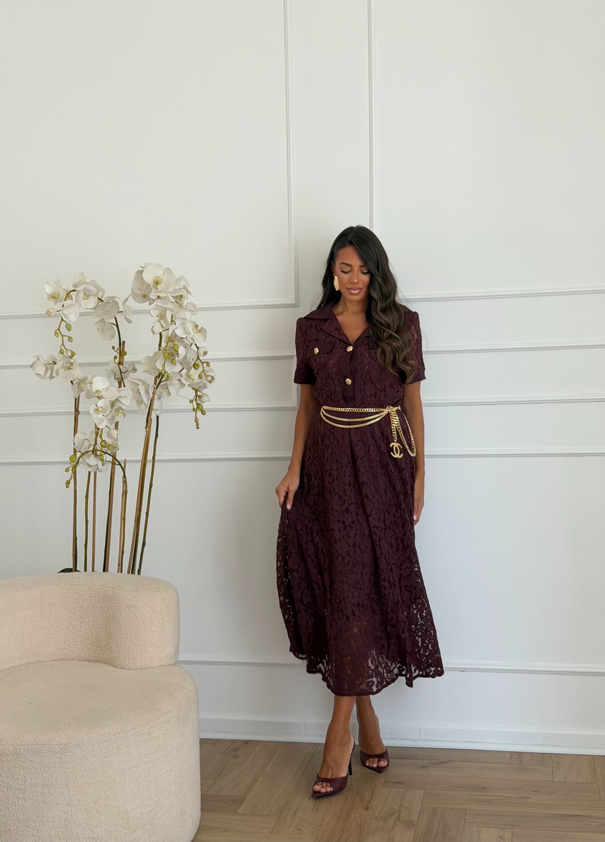 Abito ginevra bordeaux