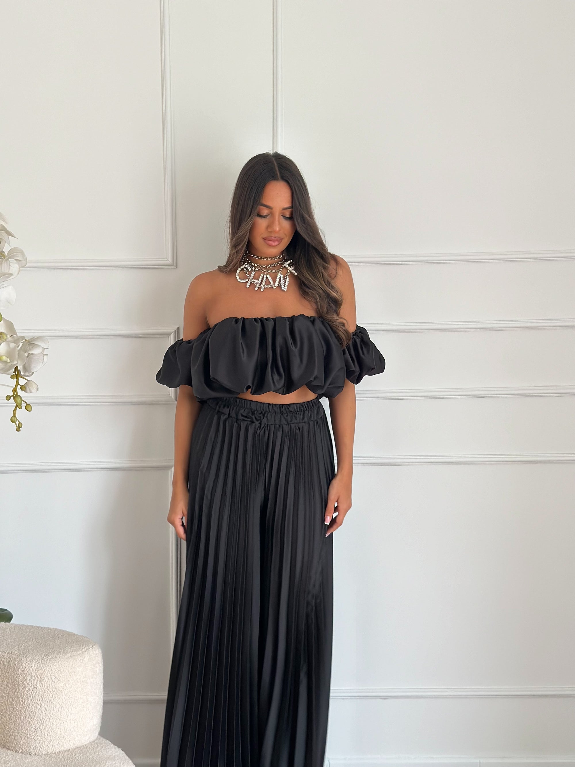 coordinato taylor nero