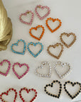 orecchini cuore