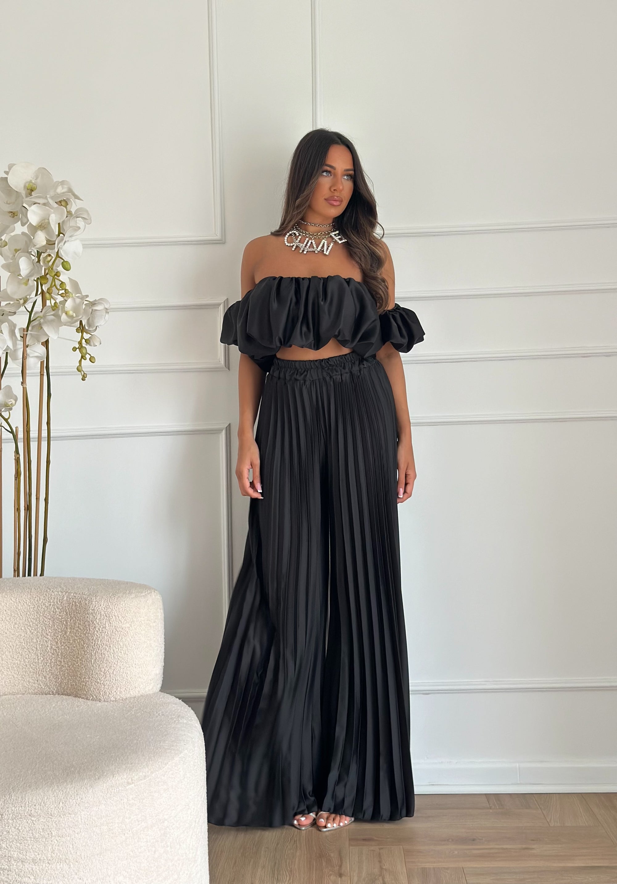 coordinato taylor nero