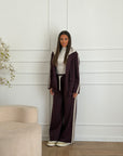 Coordinato Jessica bordeaux