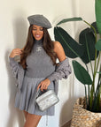 top lily in lana grigio