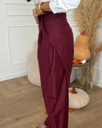 Pantalone bordeaux