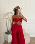 coordinato red