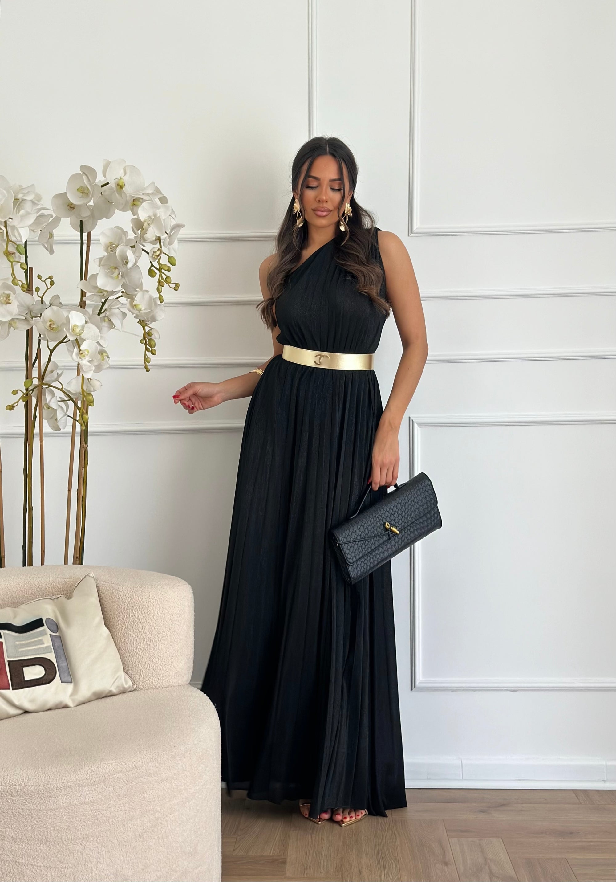 Abito lurex nero