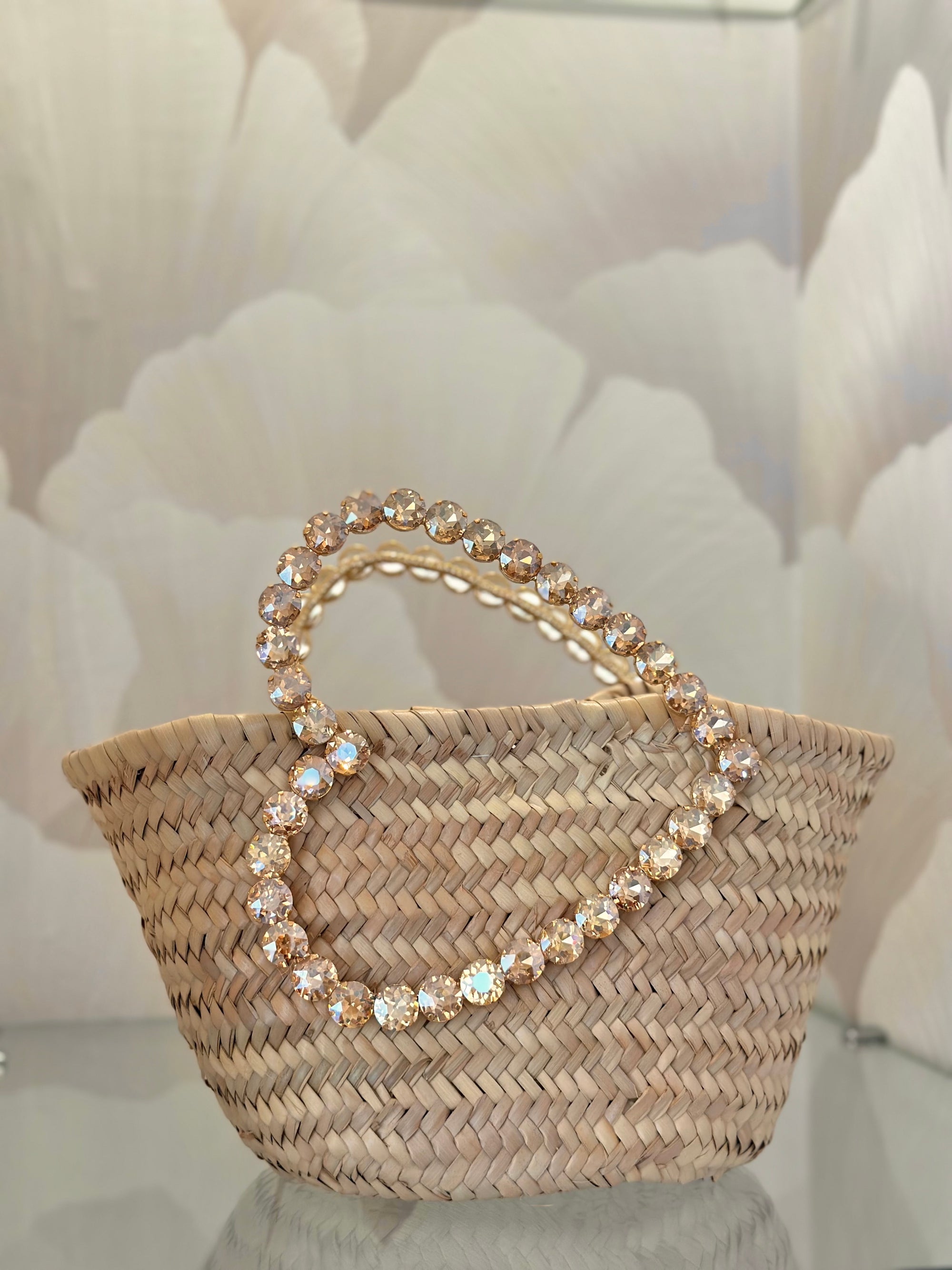 Borsa in paglia piccola luxury