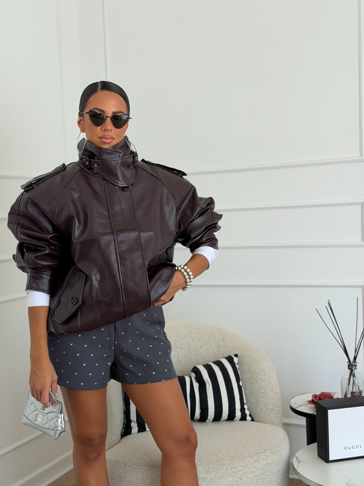 giacca melany bordeaux